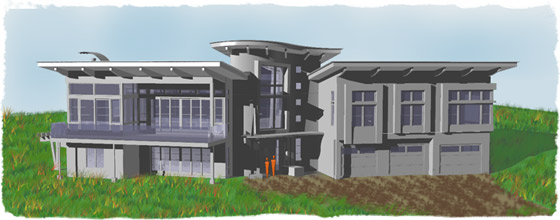 house, arch rendering